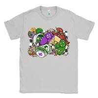 Moon Dust gamer mardi gras game controller Classic Tee - MaliasSmallBusiness