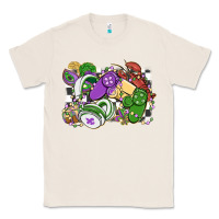 Natural gamer mardi gras game controller Classic Tee - MaliasSmallBusiness