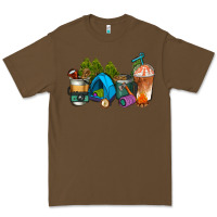 Cacao camp coffee cups ado Premium Tee - AdoDesignShop