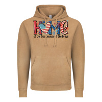 Vintage Camel home of the free because of the brave Vintage Hoodie - MaliasSmallBusiness