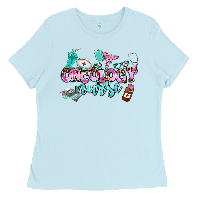 Oncology Nurse Ladies Tee by AdoDesignShop | Teevron