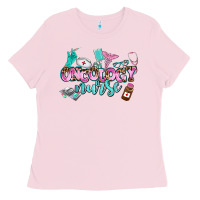 Bubblegum Pink oncology nurse Ladies Tee - AdoDesignShop