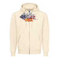 Sandshell God Bless The USA Zipper Hoodie - Bettercallsaul
