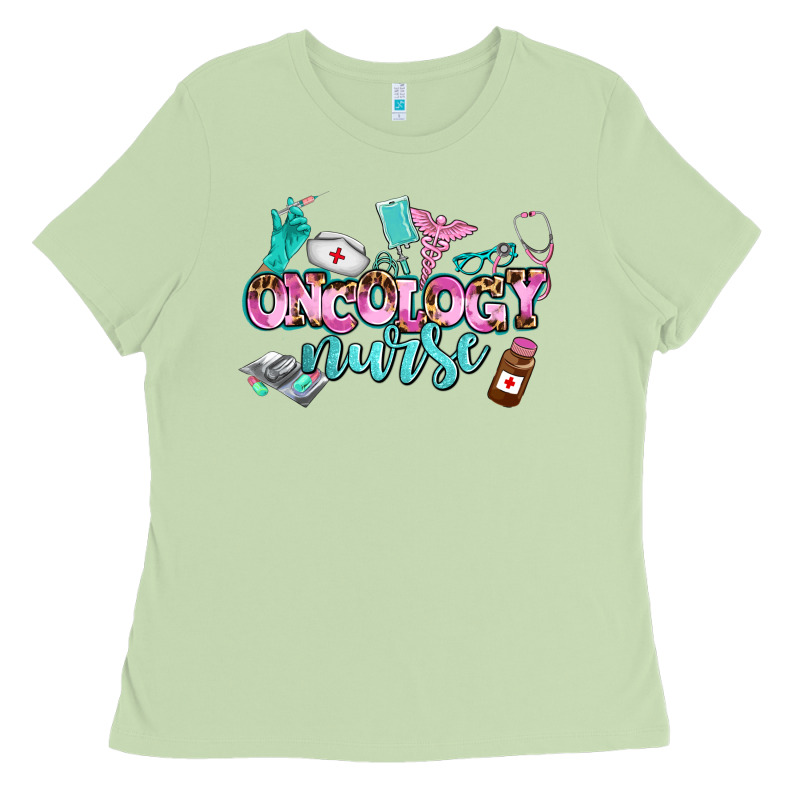 Oncology Nurse Ladies Tee by AdoDesignShop | Teevron