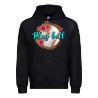 Black play ball baseball Urban Hoodie - BundleAndBundleShop