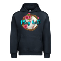 Navy play ball baseball Urban Hoodie - BundleAndBundleShop