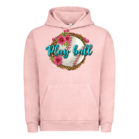 Pigment Salmon play ball baseball Urban Hoodie - BundleAndBundleShop