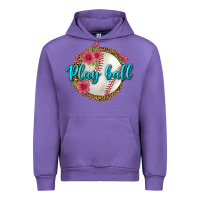Tulip play ball baseball Urban Hoodie - BundleAndBundleShop