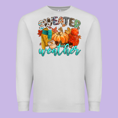 Weather Premium Sweatshirt Designed By Cowgirlartshop