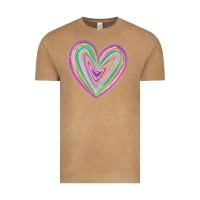 Vintage Camel valentine's day colorful heart Vintage Tee - MaliasSmallBusiness