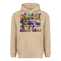 Mushroom happy mardi gras truck Heavyweight Hoodie - CowGirlArtShop