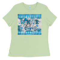 Matcha winter vibes gnome Ladies Tee - JahusDesignShop