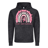 Vintage Black breast cancer  awareness rainbow Vintage Hoodie - MaliasSmallBusiness