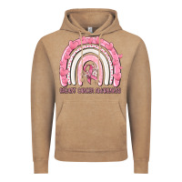 Vintage Coffee breast cancer  awareness rainbow Vintage Hoodie - MaliasSmallBusiness