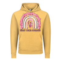 Vintage Mustard breast cancer  awareness rainbow Vintage Hoodie - MaliasSmallBusiness