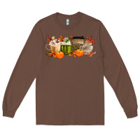 Chestnut pumpkin spice Long Sleeve Tee - MaliasSmallBusiness