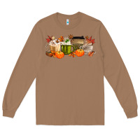 Toasted Coconut pumpkin spice Long Sleeve Tee - MaliasSmallBusiness