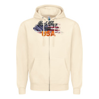 Sandshell God Bless The USA Zipper Hoodie - Bettercallsaul