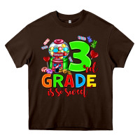 Chocolate Brown 3 rd grade is so sweet Heavy Core Tee - AdoDesignShop