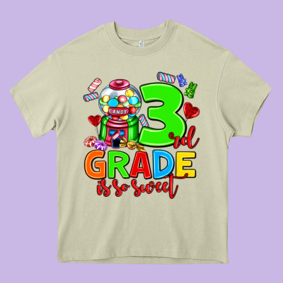 3 Rd Grade Is So Sweet Heavy Core Tee Designed By Adodesignshop