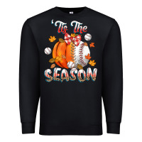 Black its the season baseball Premium Sweatshirt - CowGirlArtShop