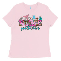 Bubblegum Pink nurse practitioner Ladies Tee - AdoDesignShop