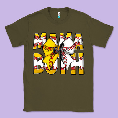Mama Of Both Classic Tee Designed By Cowhidedigitalart