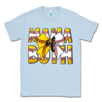 Dusty Blue Mama Of Both Classic Tee - CowhideDigitalArt