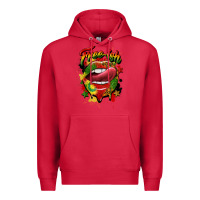 Cardinal free ish juneteenth lips Premium Hoodie - CowGirlArtShop