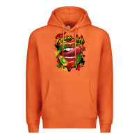 Carrot free ish juneteenth lips Premium Hoodie - CowGirlArtShop