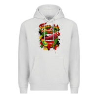 Dove Grey free ish juneteenth lips Premium Hoodie - CowGirlArtShop