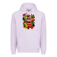 Lilac free ish juneteenth lips Premium Hoodie - CowGirlArtShop