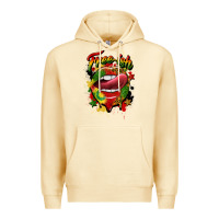 Pina Colada free ish juneteenth lips Premium Hoodie - CowGirlArtShop