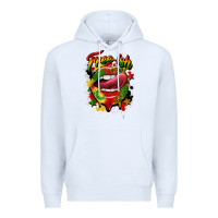 White free ish juneteenth lips Premium Hoodie - CowGirlArtShop