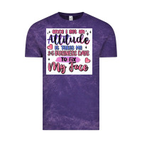 Cloud Purple small business Vintage Tee - MaliasSmallBusiness