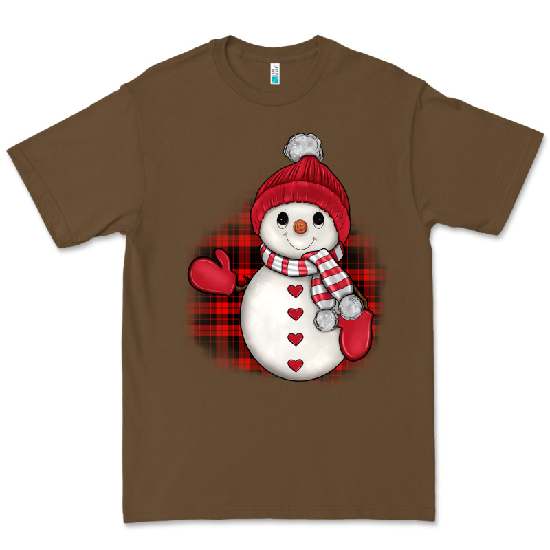 Christmas Snowman Premium Tee by JahusDesignShop | Teevron