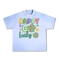 Grape Ice happy go lucky Urban Heavy Tee - MaliasSmallBusiness