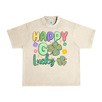 Sandshell happy go lucky Urban Heavy Tee - MaliasSmallBusiness