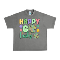 Tornado happy go lucky Urban Heavy Tee - MaliasSmallBusiness