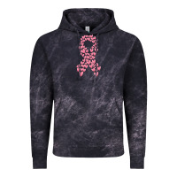 Cloud Black breast cancer ribbon Vintage Hoodie - MaliasSmallBusiness