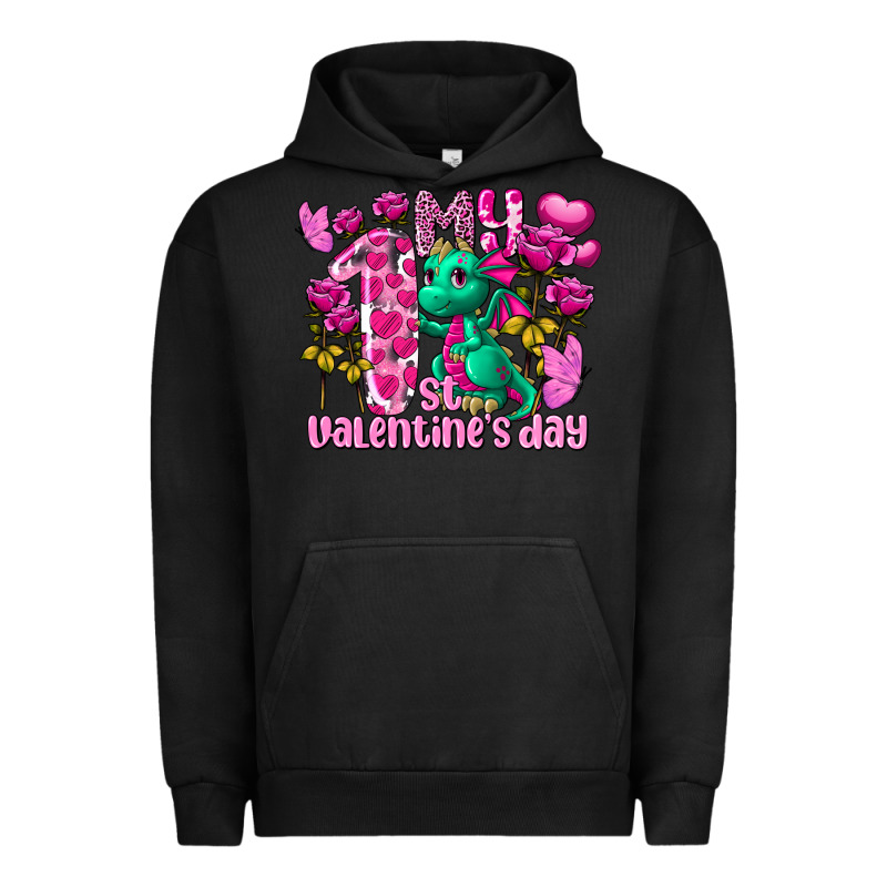 My First Valentine's Day Dragon Urban Hoodie by FaDigitalArtStudio | Teevron