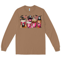 Toasted Coconut Scream Coffee Cups Long Sleeve Tee - MaliasSmallBusiness