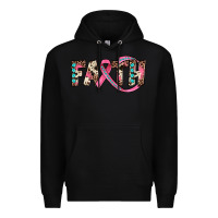 Black faith Premium Hoodie - JahusDesignShop