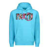 Ocean Blue faith Premium Hoodie - JahusDesignShop