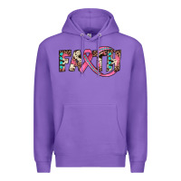 Purple faith Premium Hoodie - JahusDesignShop