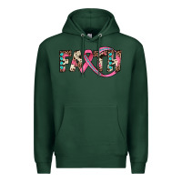 Sports Green faith Premium Hoodie - JahusDesignShop