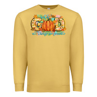 Antique Gold with god all things are possible Premium Sweatshirt - CowGirlArtShop