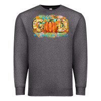 Charcoal Heather with god all things are possible Premium Sweatshirt - CowGirlArtShop