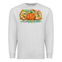 Dove Grey with god all things are possible Premium Sweatshirt - CowGirlArtShop