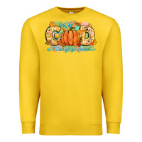 Lemon with god all things are possible Premium Sweatshirt - CowGirlArtShop